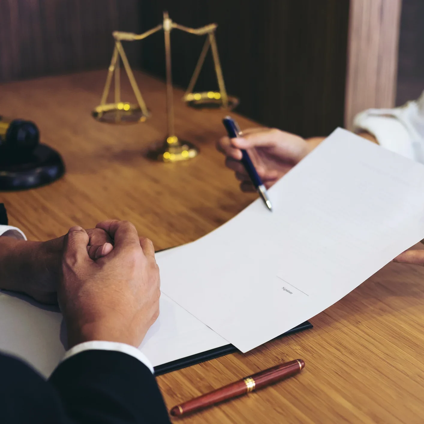 Meeting with attorney